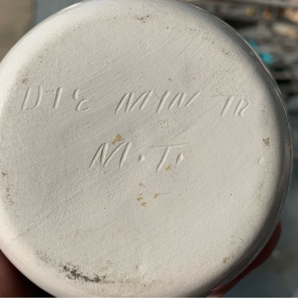 Vintage Signed Mountain Tribal Small Pottery Jar Vase - Picture 3 of 7